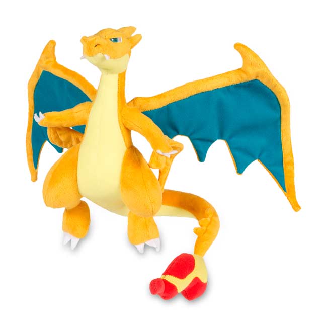 mega charizard x plush pokemon center
