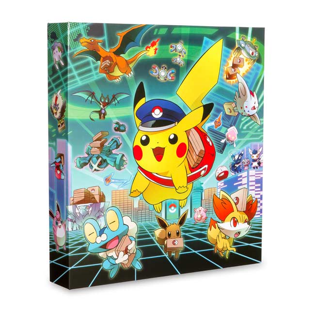 Pikachu Grand Opening 3ring binder Pokémon Center Original