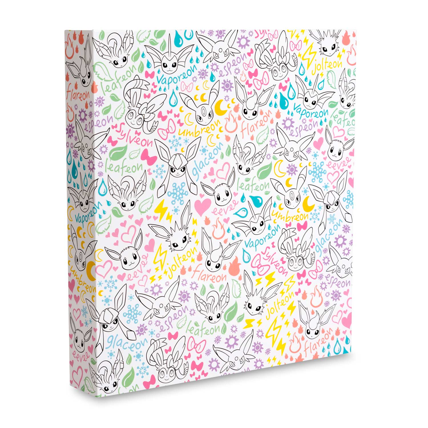 eevee 3 ring binder 1 inch d rings pokémon center original 3 inch 3 ring binder