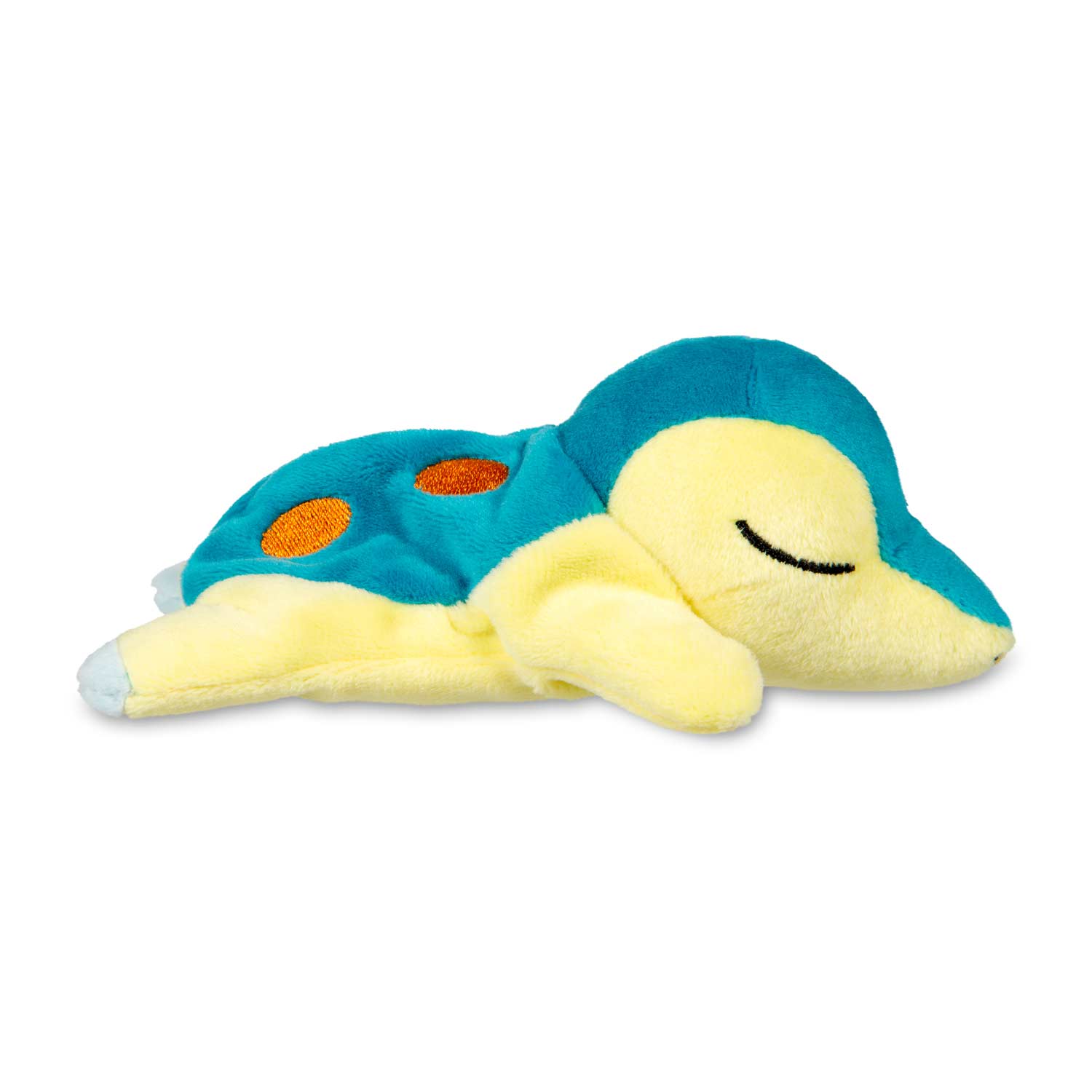 sleeping chikorita plush