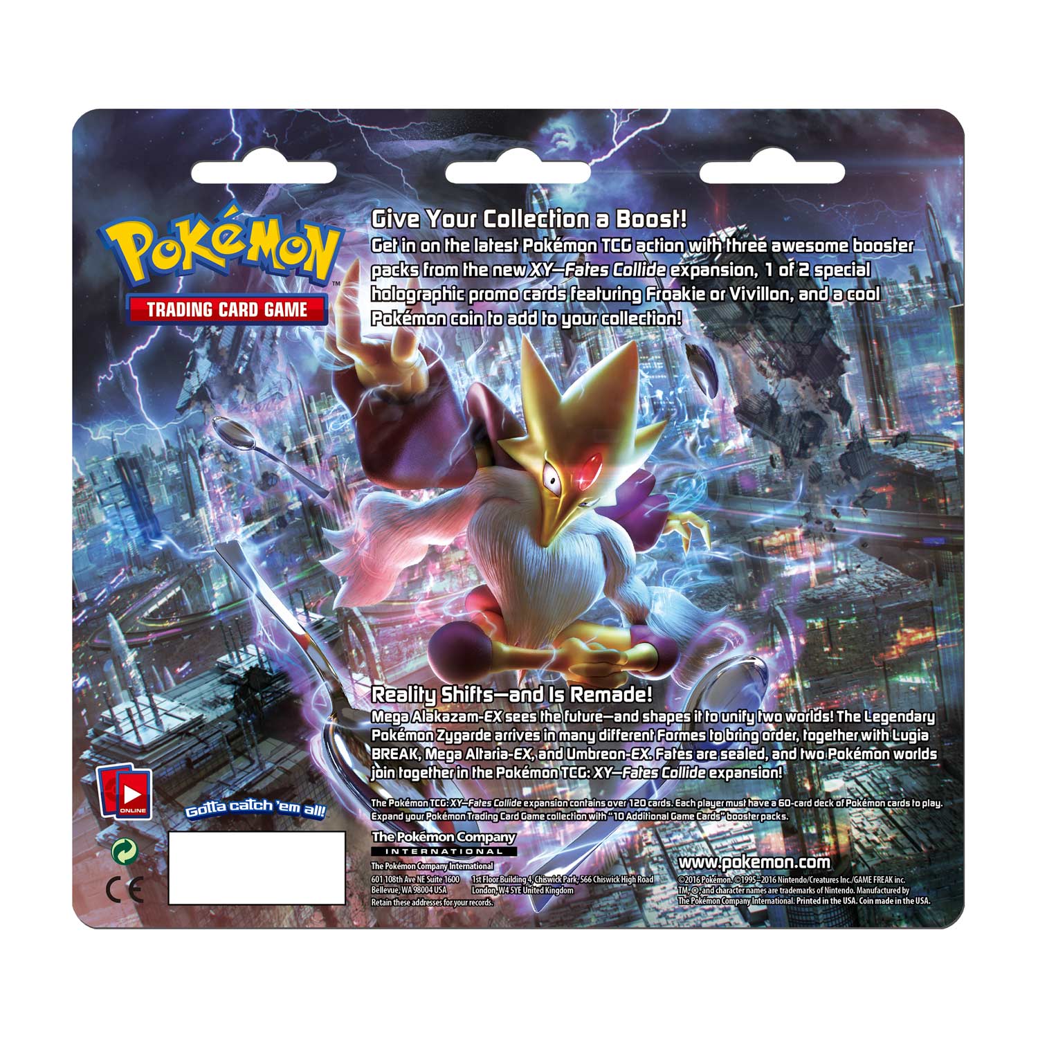 Froakie promo card | 3 Booster Pack Blister | Pokémon TCG