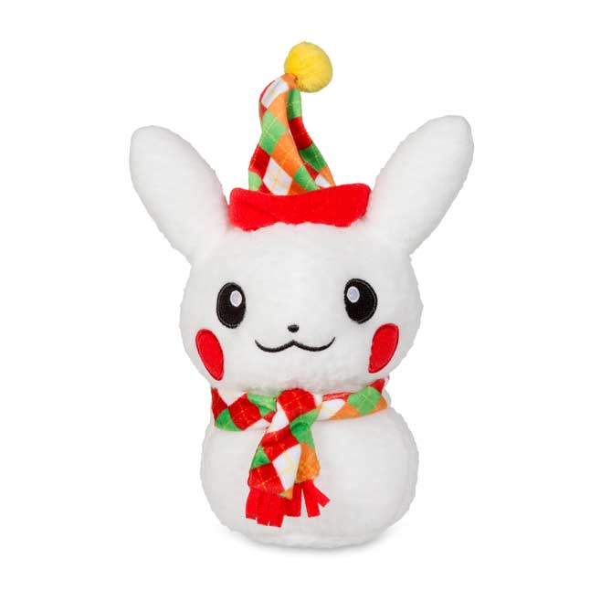 pikachu holiday plush