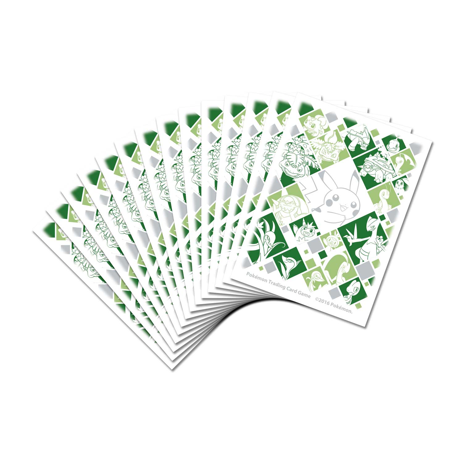 Pok mon TCG Card Sleeves Just My Type Grass Trading Card Game 