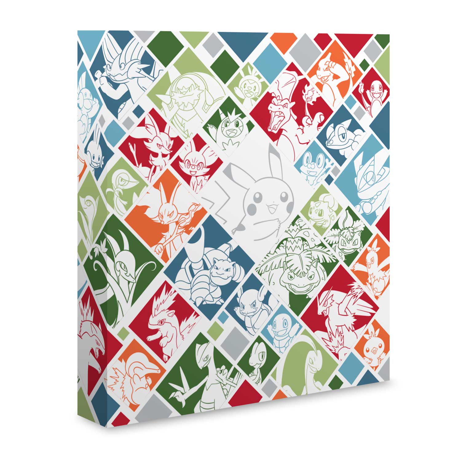 Just My Type three types 1" DRing card binder Pokémon TCG