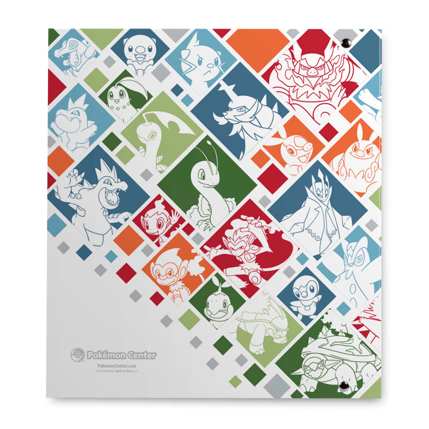 Just My Type three types 1" DRing card binder Pokémon TCG