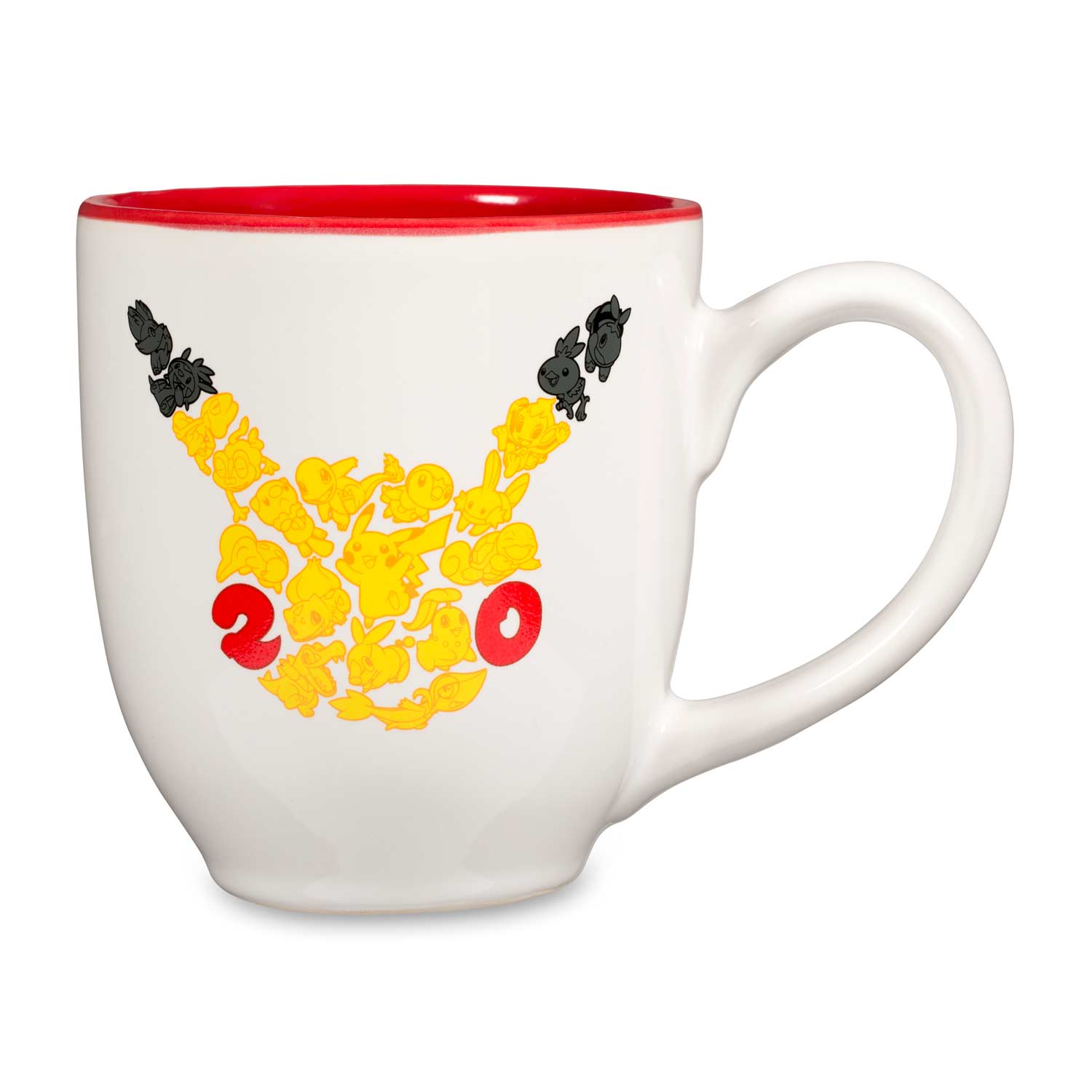 Pikachu mug Pokémon 20th ceramic bistro mug Pokémon Center Original 16 oz