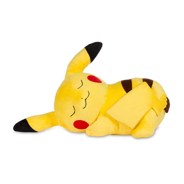 sleeping pikachu squishmallow