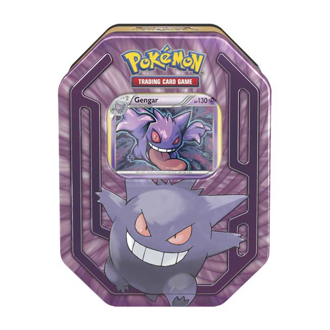 Pokémon Champions Tin | Gengar foil | 3 booster packs | Pokémon TCG