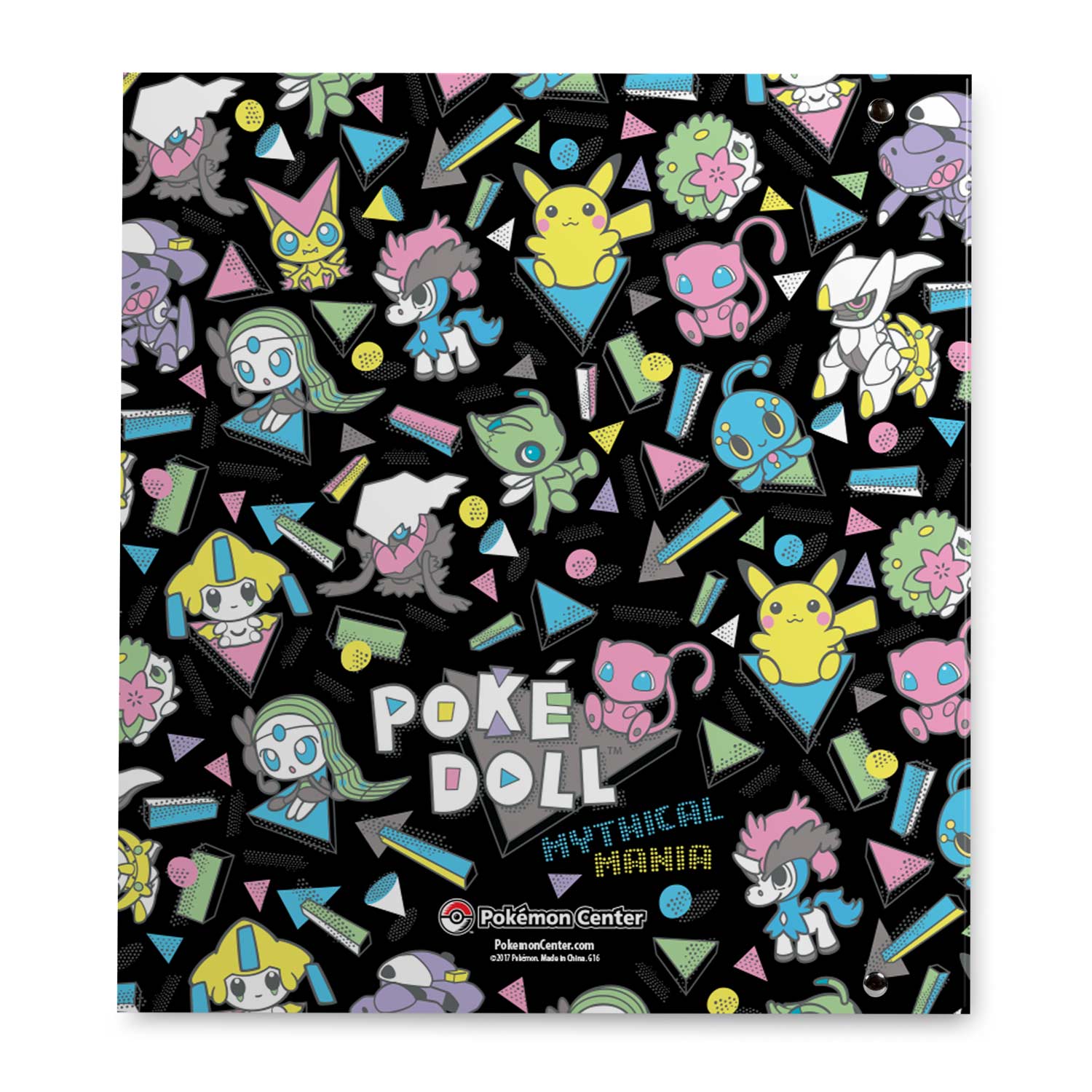 Pokémon TCG Binder Poké Doll Mythical Mania 1" DRing binder