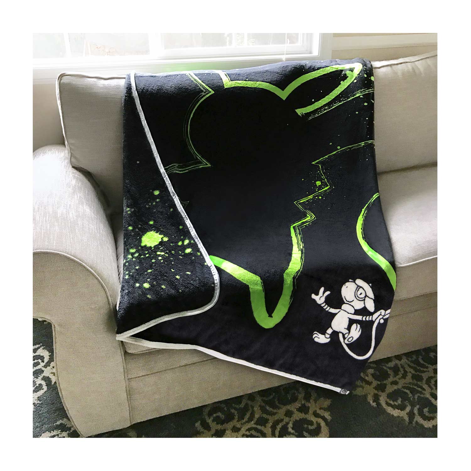 Pikachu Brushwork fleece throw blanket