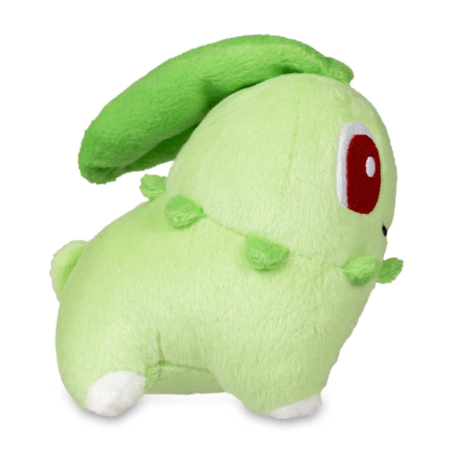 sleeping chikorita plush
