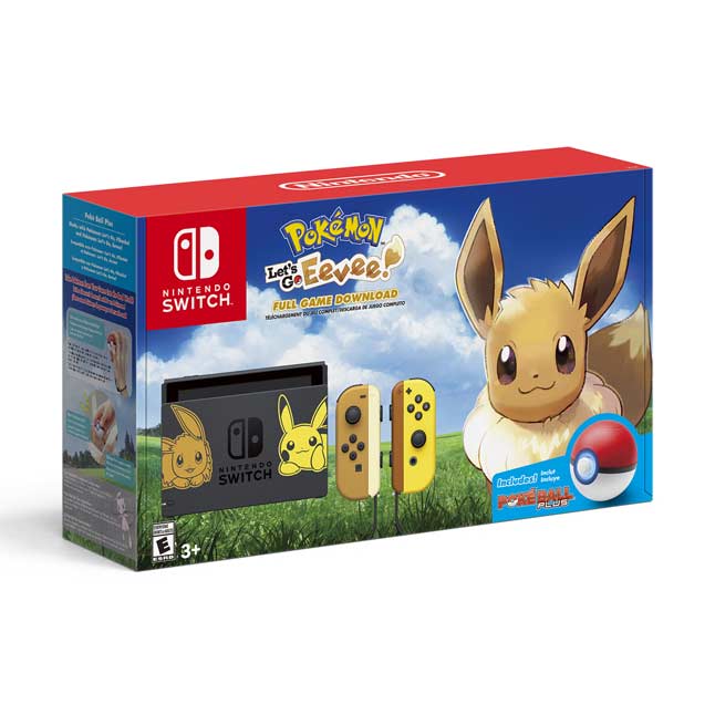 nintendo switch let's go eevee