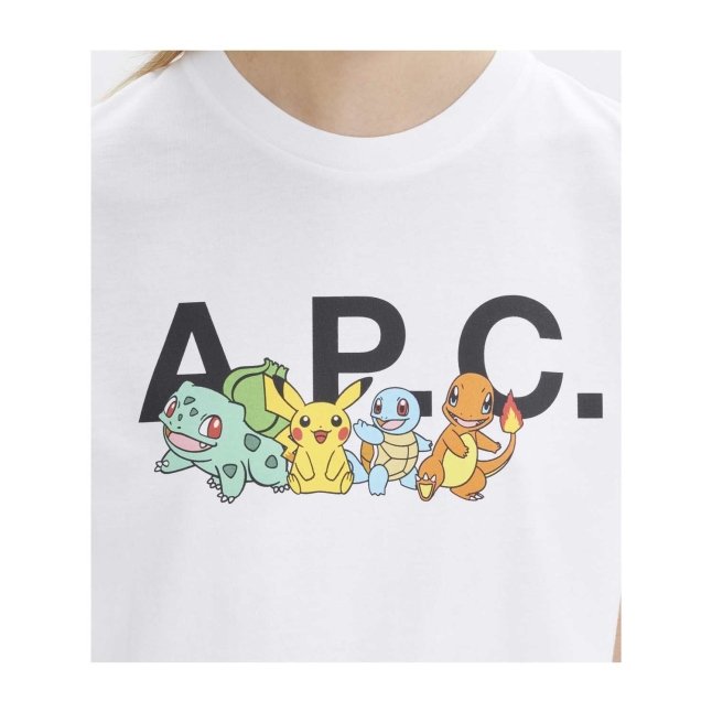 関税負担なし☆A.P.C. アーペーセー POKEMON CREW Tシャツ H A.P.C.（アーペーセー）の「T-SHIRT POKEMON THE CREW H/ T