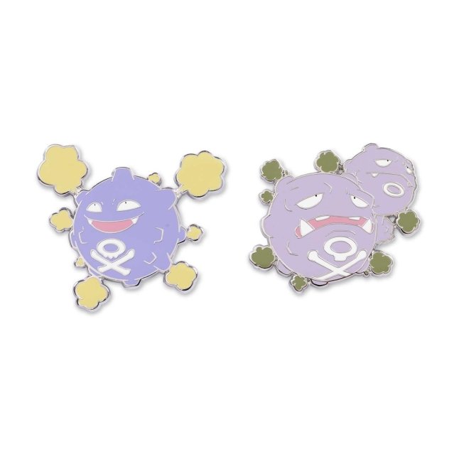 Koffing & Weezing Pokémon Pins (2-Pack) | Pokémon Center