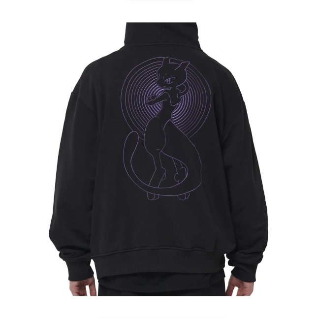 Pokémon × Dolly Noire: Mewtwo Black Hoodie - Adult | Pokémon