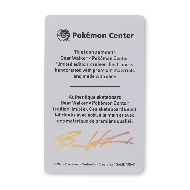 Pokmon Center  Bear Walker: Charizard Skateboard (2024) | Pokmon Center  Official Site