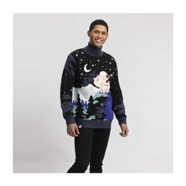 Hisuian Zorua Moonlight Turtleneck Knit Sweater - Adult | Pokémon