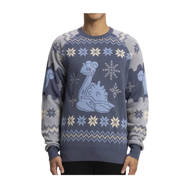 Lapras Winter Knit Sweater - Adult | Pokémon Center Official Site