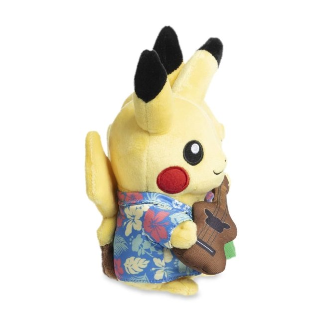 Paired Pikachu Celebrations: Tropical Pikachu Plush - 8 In