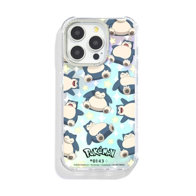 【SKINNYDIP】Snorlax /Mew Shock iPhone Case Pokémon × Skinnydip: Holo Snorlax Shock Case for iPhone