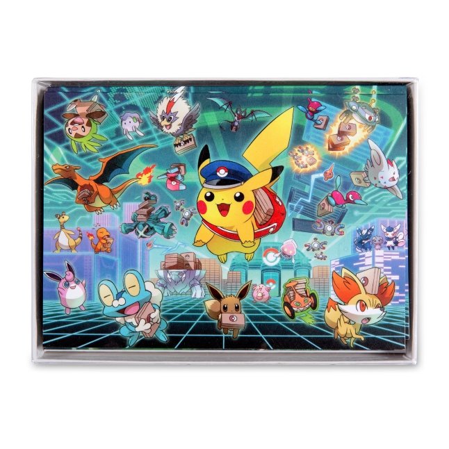 Special Delivery Pikachu Note Card Set (10 Cards, Seals, and