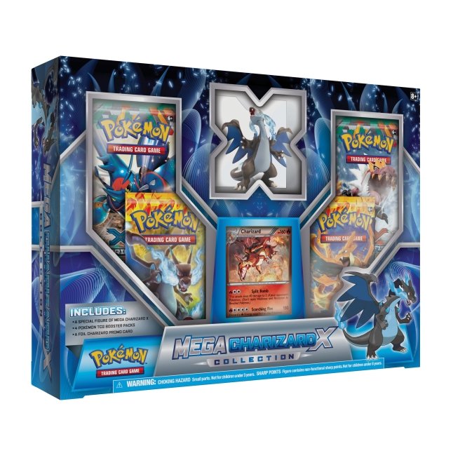 Mega Charizard X - Pokemon TCG Figures