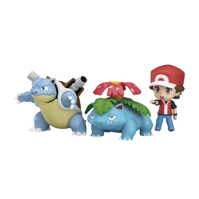 Nendoroid Pokémon Trainer Red & Green