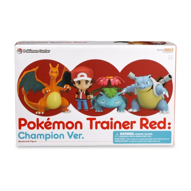 Treinador Pokémon Red Nendoroid Bootleg