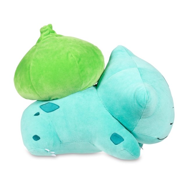 Peluche Pokémon Bulbasaur Addormentato, 12,7 Cm, Super Morbido, Ufficiale Jazwares