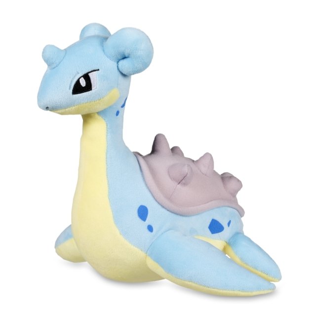 Pokémon Lapras Plush Toys for Children, pingente fofo, recheado