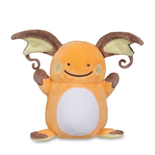 Ditto Raichu Pokemon Center Japan Figure Henshin Metamon Transform V03  0.5-1.25