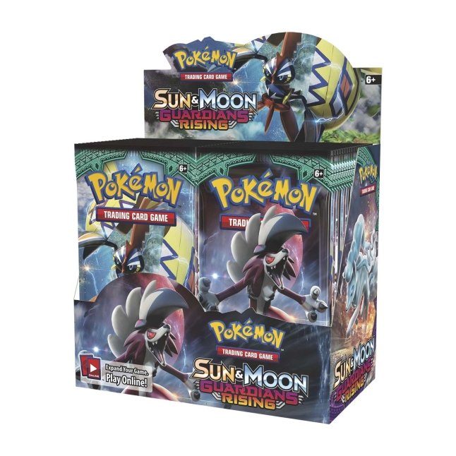 pokemon trading card game guardians rising Pokmon TCG: Sun & Moon: Booster Pack: 3 Pack The variety of included cards encourages creativity and strategic planning in the game Pokmon TCG: Sun & Moon-Guardians