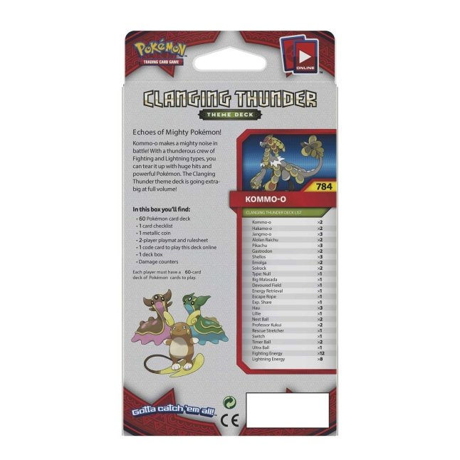 Bolt Twister Theme Deck - Pokemon TCG Codes