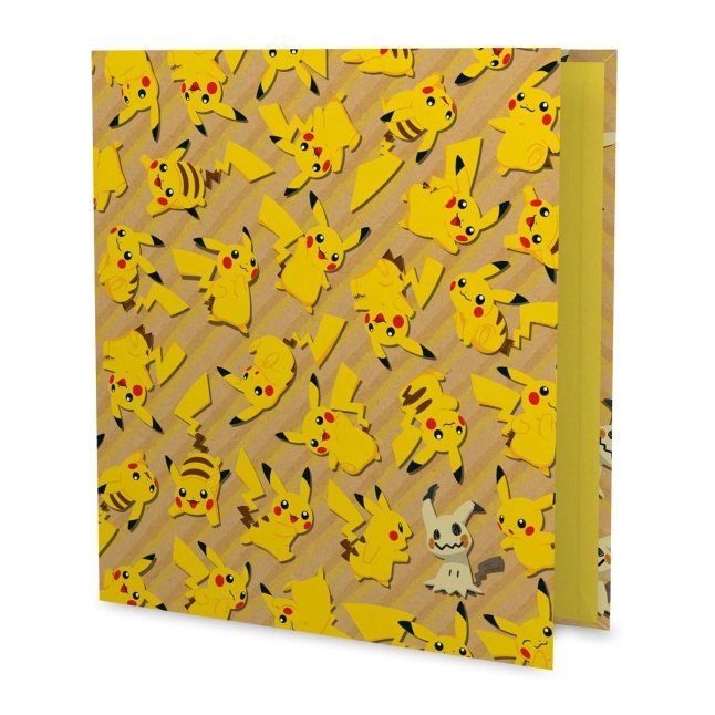 Pokmon TCG: Pikachu & Mimikyu D-Ring Binder - 1 In. | Pokmon Center  Official Site