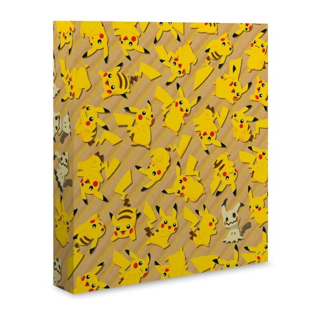 yellow pokemon card binder Amazon.com: Trading Card Binder 4 Pocket,400 Pockets Card Binder for Pokemon  Cards with Zipper,50 Sleeves Card Holder Compatible with Standard Card,Sport  Card-Gift for Boy and Girl (4-Pockets, Yellow) : Toys & Games