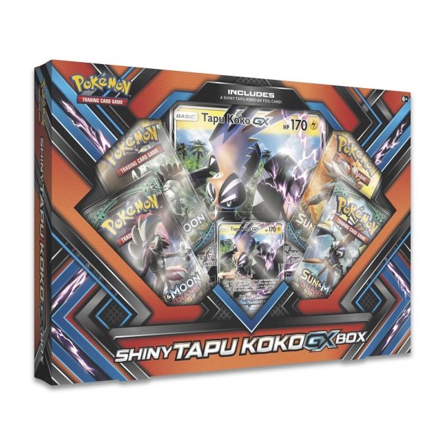 Pokémon POK80283 Tapu Koko Box : Toys & Games