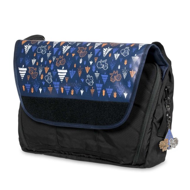 【THEAIRTOWN】 polka messenger bag★2color Cartoon Polka Dots Canvas Saddle Cross-body Shoulder