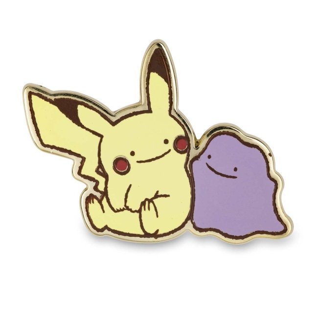 Ditto As Pikachu, Eevee, Vaporeon, Jolteon & Flareon Pokémon Pins (5-Pack)