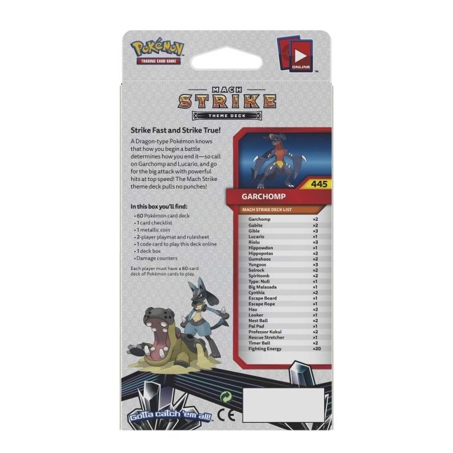 Pokémon Punhos Furiosos Deck Martelo Sombrio - Copag