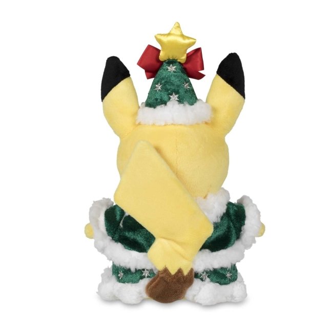 Holiday Tree Pikachu Poké Plush - 8 ¾ In. | Pokémon Center