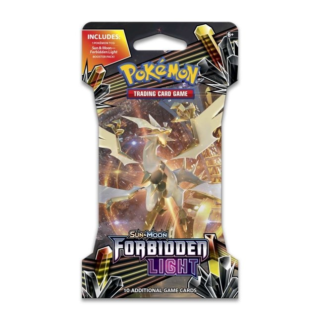 Pokémon TCG: Sun & Moon-Forbidden Light Sleeved Booster Pack (10 Cards) | Center Official