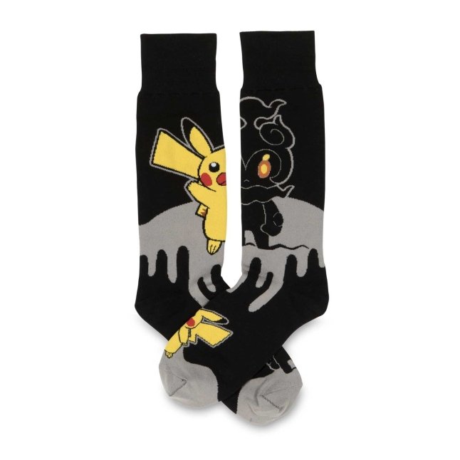 Marshadow & Pikachu Mid-Calf Socks (One Size-Adult) | Pokémon Center ...