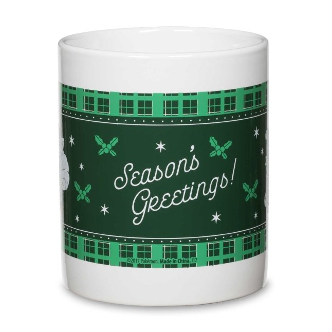 Holiday Alolan Vulpix & Rockruff 20 oz. Mug | Pokmon Center Official Site