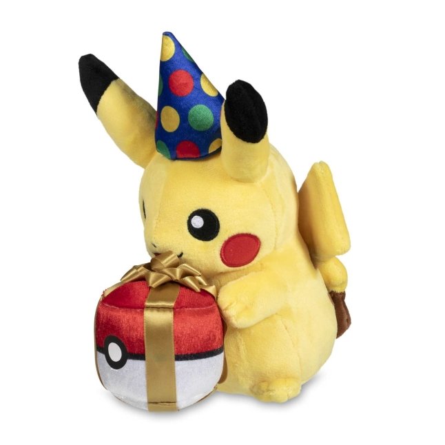 Birthday Pikachu Poké Plush - 9 In.