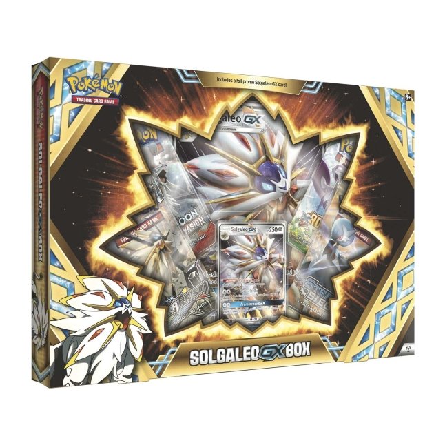 Pokémon TCG: Solgaleo-GX Box  Pokémon Center Official Site