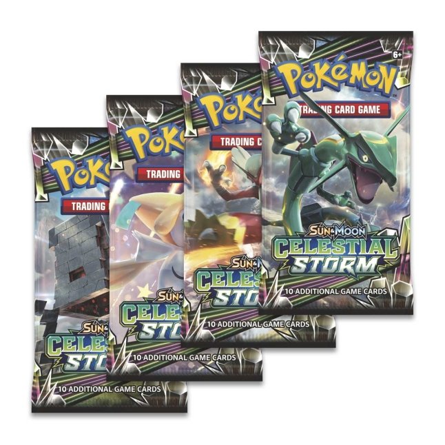 celestial storm japanese booster box S&M Pokmon Sleeved and the amazing Rayquaza WE GOT THE CARD I