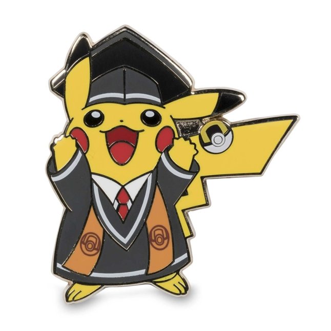 Graduation Pikachu Pokémon Pins (2-Pack) & Card | Pokémon Center Official Site Graduation Pikachu Pokémon Pins (2-Pack) & Card | Pokémon Center Official Site