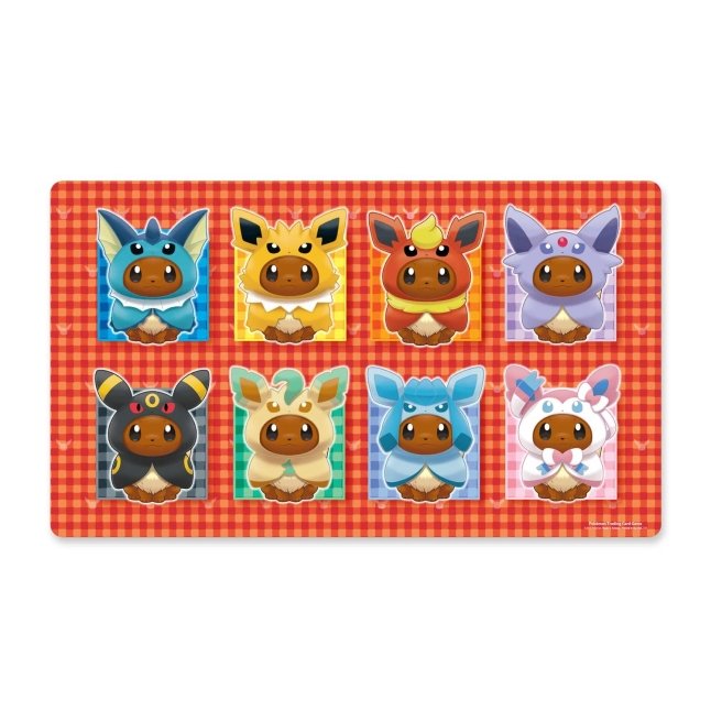 Pokémon TCG Eevee Capes Playmat Pokémon Center Official Site