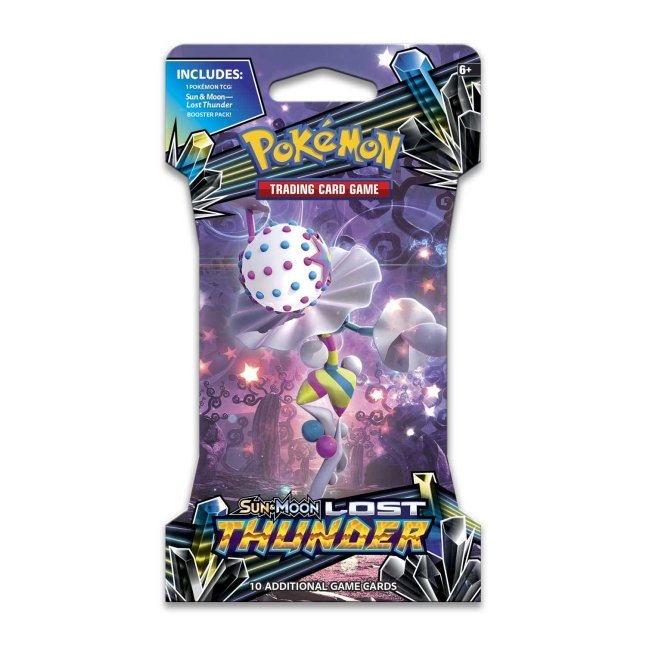 Pokmon TCG: Sun & Moon-Lost Thunder Sleeved Booster Pack (10 Cards) |  Pokmon Center Official Site