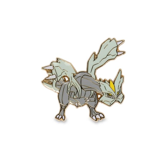 Pokemon Unova Legends Reshiram Zekrom Enamel Pin Black & White